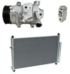 A/C Compressor Kit With Condenser for Pontiac Vibe (2009–2010)