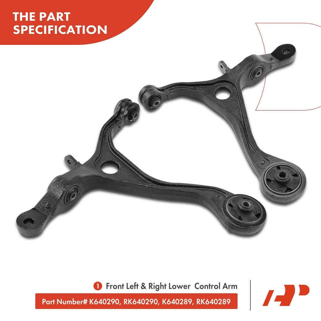 Set of 14 Control Arm Ball Joints & Sway Bar Links for Honda Accord (2003–2006)