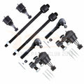 Set of 8 Front Tie Rod Ball Joints for Chevy Silverado 1500 (1999–2006)