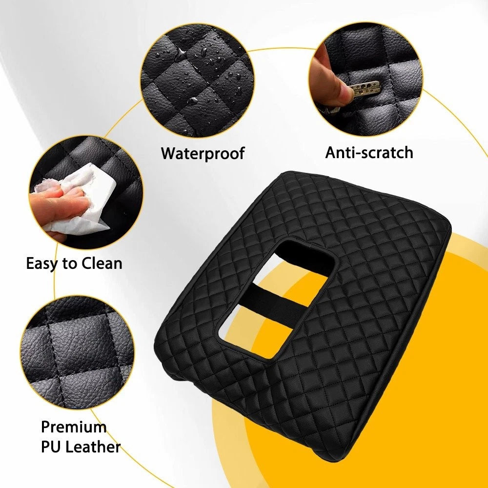Center Console Lid Armrest Cover Cushion Pad for Toyota Tundra (2014–2021) EPY