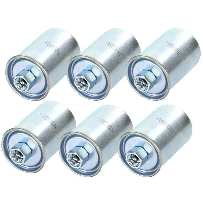 Set of 6 WIX Fuel In-Line Filters for Buick Cadillac Chevrolet GMC