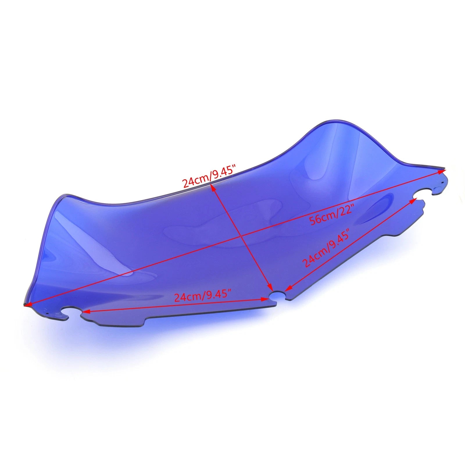 ABS 9" Windshield for Harley Touring Electra Street Tri Glide FLHT FLHTC (2014–2016)