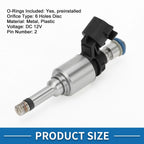 Fuel Injector No. 12662564 for Chevy Malibu (2013–2015) 2.5L Black