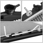Full Aluminum Replacement Radiator for Hyundai Accent (1995–1999) DPI 1816