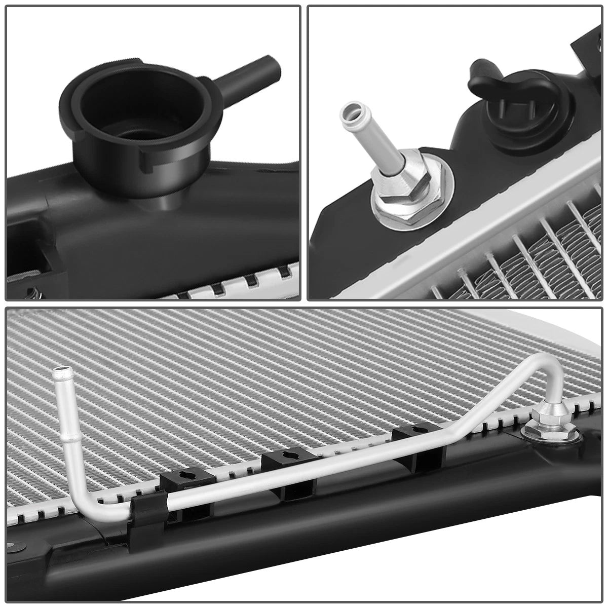 Full Aluminum Replacement Radiator for Hyundai Accent (1995–1999) DPI 1816
