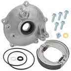 Rear Drum Brake Backing Plate & Shoes Kit for Honda TRX250EX TRX250X (2001–2009)