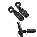 1.25" Black Pegstreamliner Highway Engine Guard Footpegs for Harley