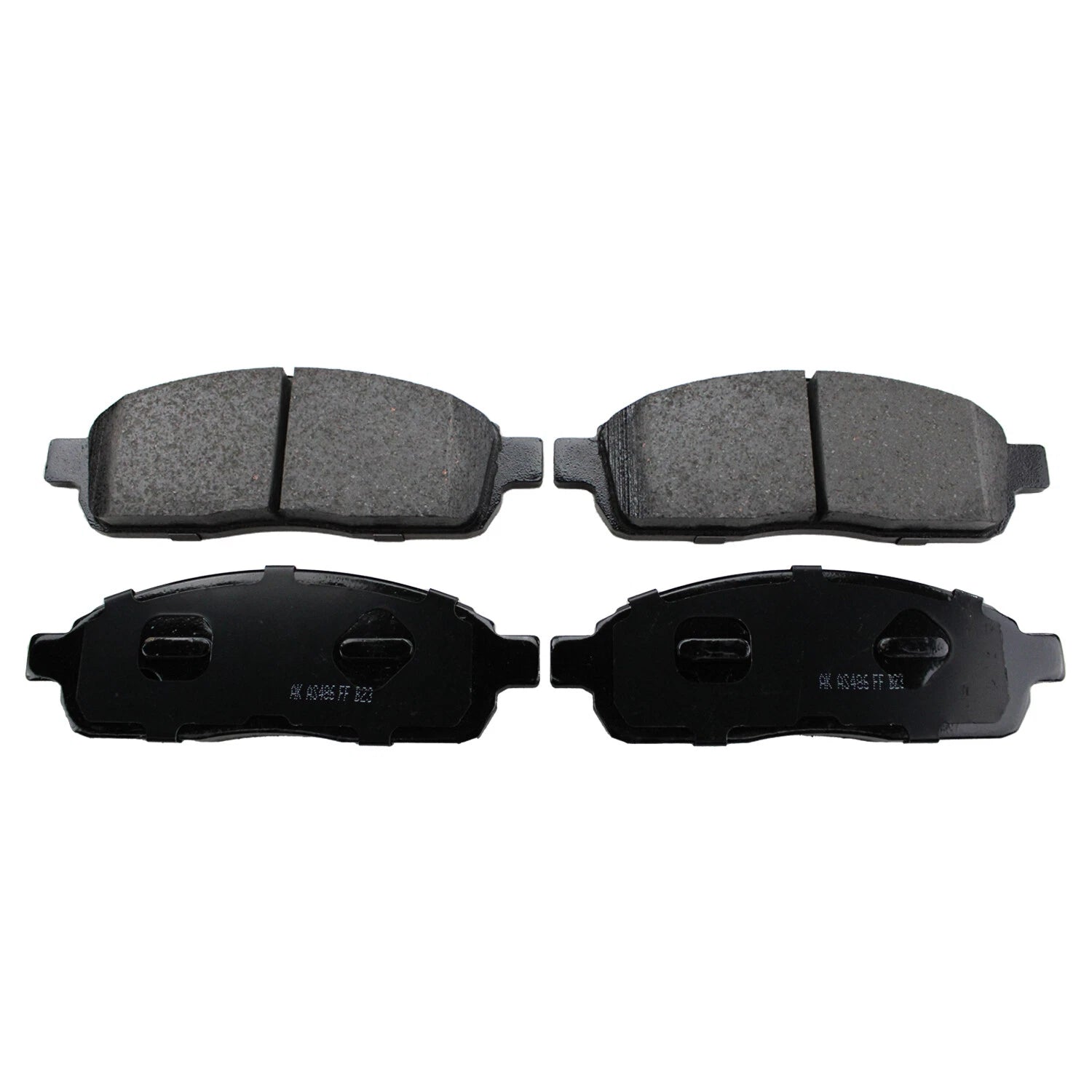 Set of 4 Akebono ProACT Front Ceramic Disc Brake Pads for Ford F-150 (2004–2020)