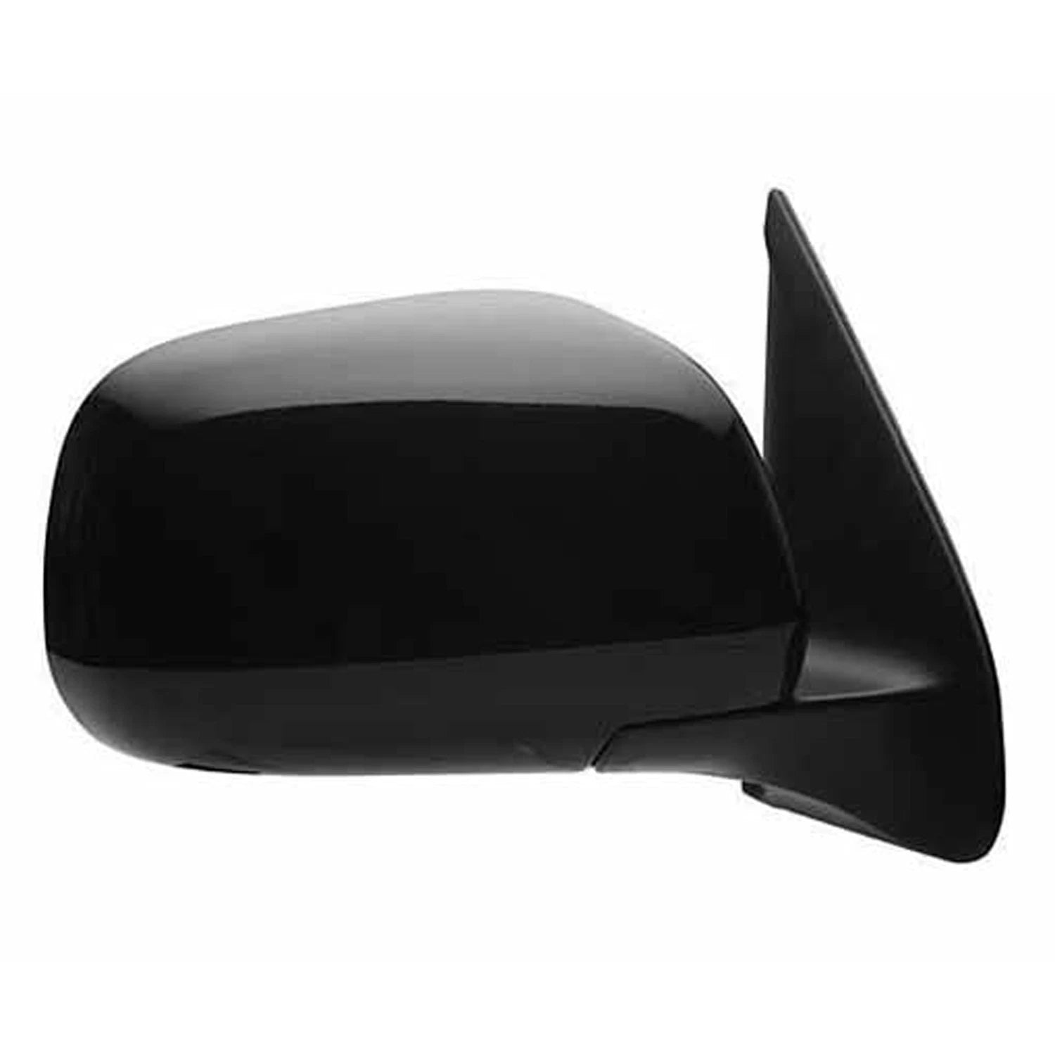 Replacement Black Textured Passenger Side Manual Door Mirror (See Fitment Chart)