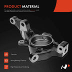 Front Left Steering Knuckle for Hyundai Sonata, Kia Optima (2011-2013)