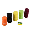 16pcs Round Flat Sponge Waxing Polishing Pads Set for Detailing Tools