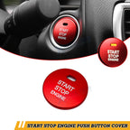 Red Keyless Engine Start Button Cover Decoration for Mazda 3 6 MX-5 CX-5 Miata (2012–2024)
