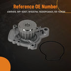 Coolant Pump Assembly for Honda Civic 1.7L (2001–2005) WP-9207
