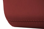 Leather Center Console Armrest Cover for Audi A8 (2011–2017) - Red