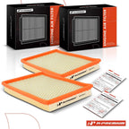 2X Engine Air Filter for Chevy Impala (2000–2005) Buick LaCrosse (2005–2009)
