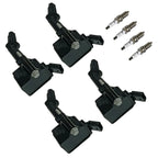 Set of 4 Ignition Coils & Iridium Spark Plugs for Chevy Cruze Malibu (2011–2019)