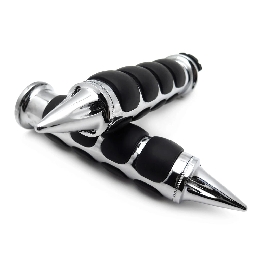 22mm Spike Handlebar Grips for Honda Motorcycle (7/8")