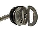 Face 2 9/16" Locking Privacy Door Compression Latch w/key for Marine Town (0407843)