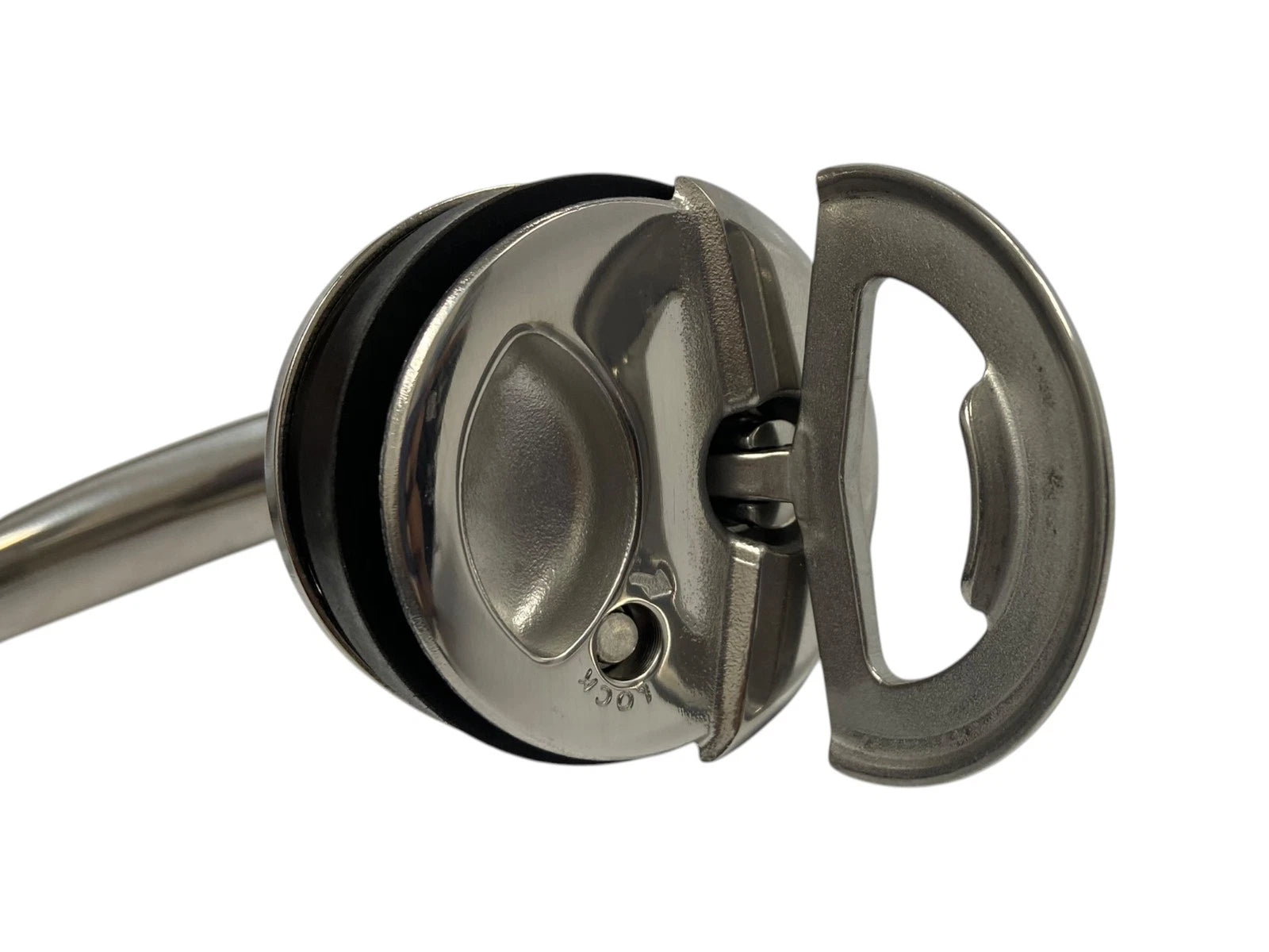 Face 2 9/16" Locking Privacy Door Compression Latch w/key for Marine Town (0407843)