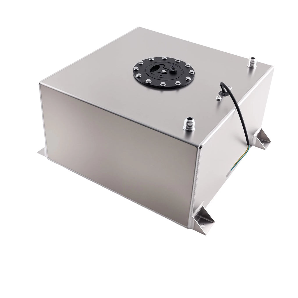 10 Gallon Aluminum Racing Fuel Tank for Hot Rod (16.5x16.5)