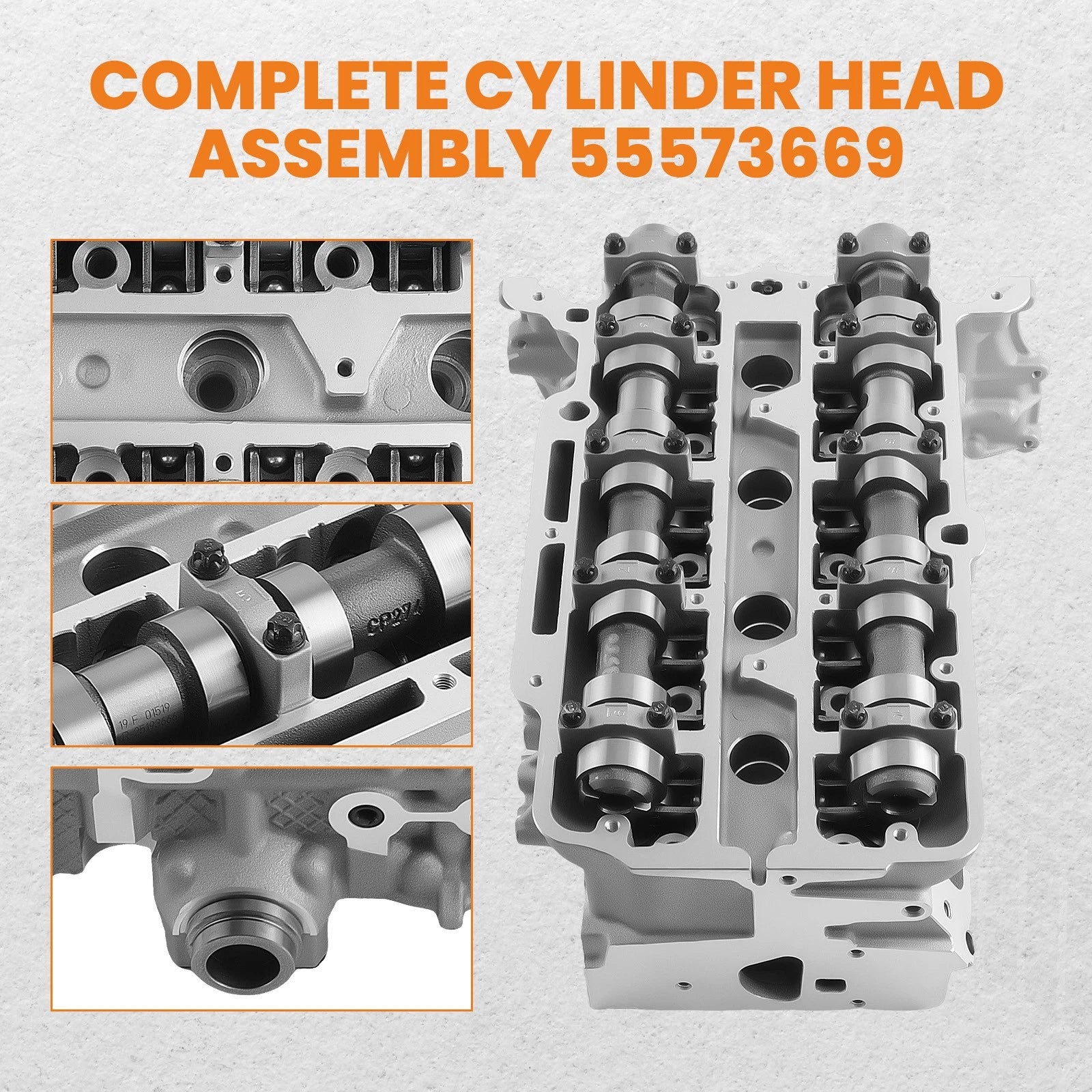 Cylinder Head with Camshaft Kit for Chevrolet Cruze Sonic Encore Trax (2011–2019)