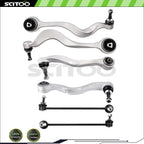 Set of 6 Control Arms & Ball Joints for BMW 550i M5 (2006–2010)