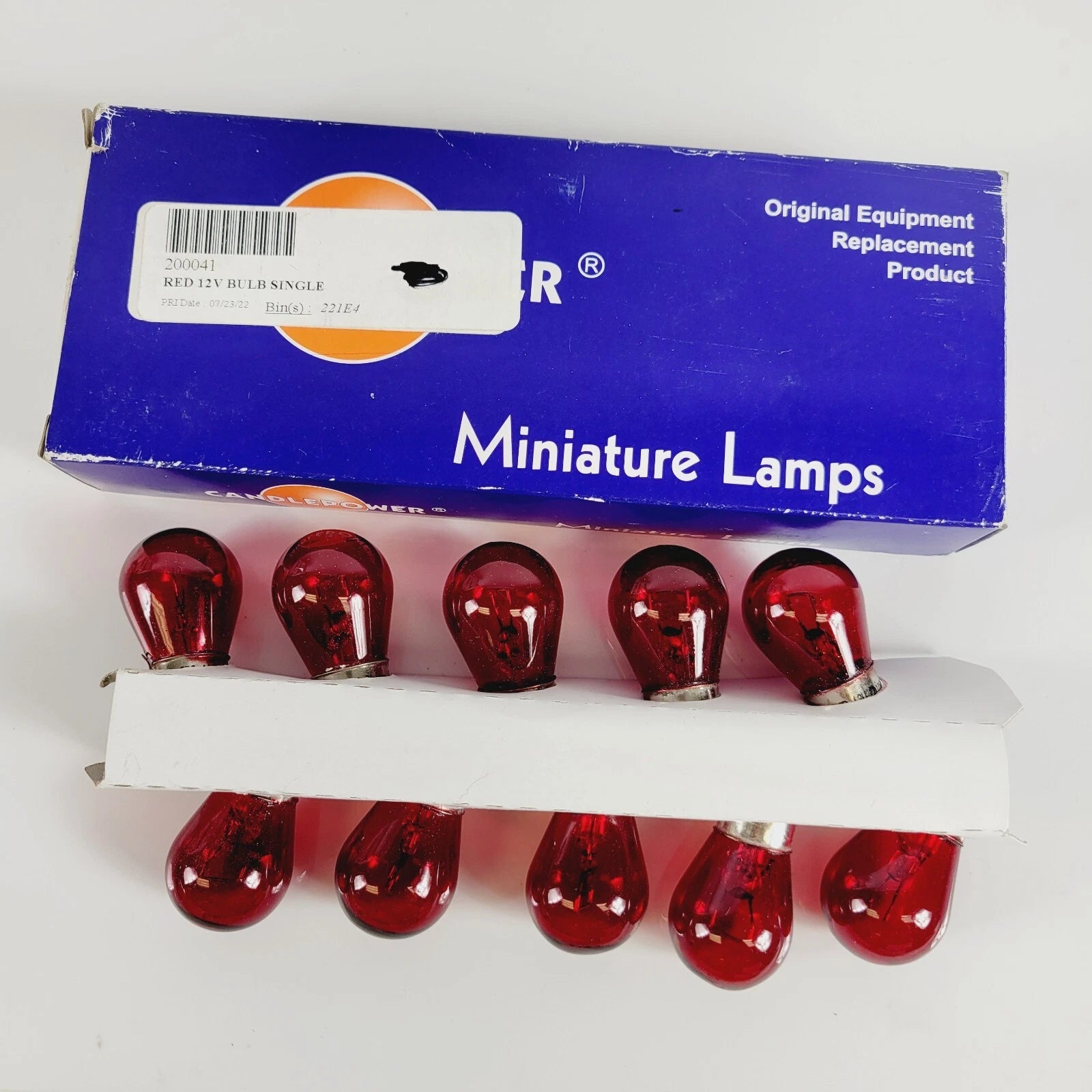 Pack of 10 1156R Turn Signal Bulbs for Candlepower