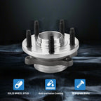 Pair Front Wheel Hub Bearings for 2010-2019 Ford Taurus Flex Lincoln MKS MKT
