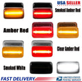 Set of 4 LED Side Marker Lights for Chevy Silverado 2500HD 3500HD (2015–2023)