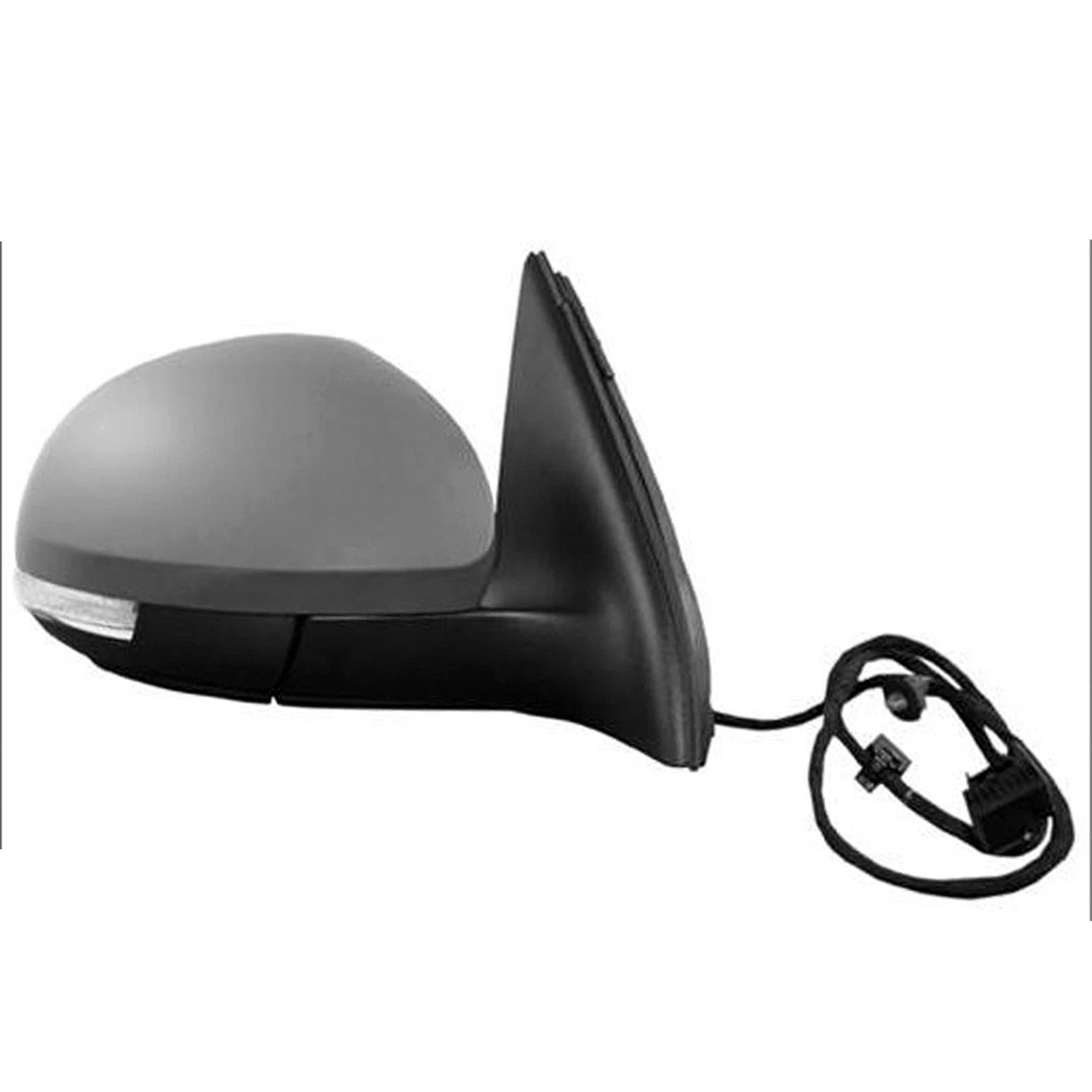 Replacement Passenger Power Door Mirror Heated Glass w Memory for Ford Fusion (2013–2020)