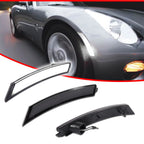 Smoked White LED Front Sidemarker Lights for Pontiac Solstice & Saturn Sky (2006–2010)