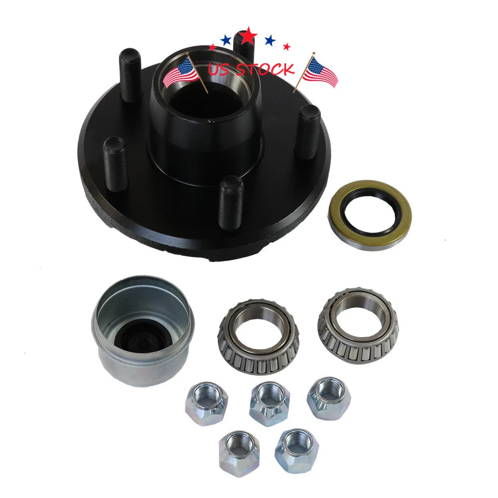 Idler Hub Kit for Trailer (2000) - 5 on 4.5" with 1-1/16" Bearings