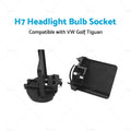 H7 Headlight Bulb Socket Retainer Holder for VW Golf Tiguan