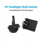 H7 Headlight Bulb Socket Retainer Holder for VW Golf Tiguan
