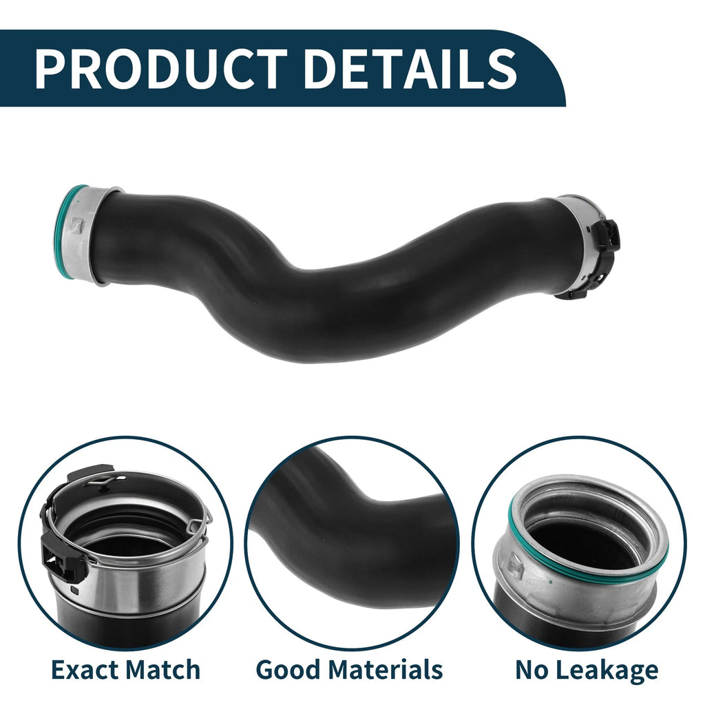 Radiator Hose for BMW X5 F15 F85 (2013–2015) No. 11618515639, Boost Hose Black