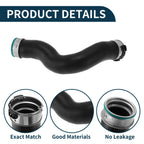 Radiator Hose for BMW X5 F15 F85 (2013–2015) No. 11618515639, Boost Hose Black
