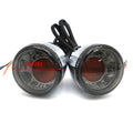 Front Chrome LED Running Brake Turn Signal Indicator Light for H-D XL883 1200 (1992–2017)