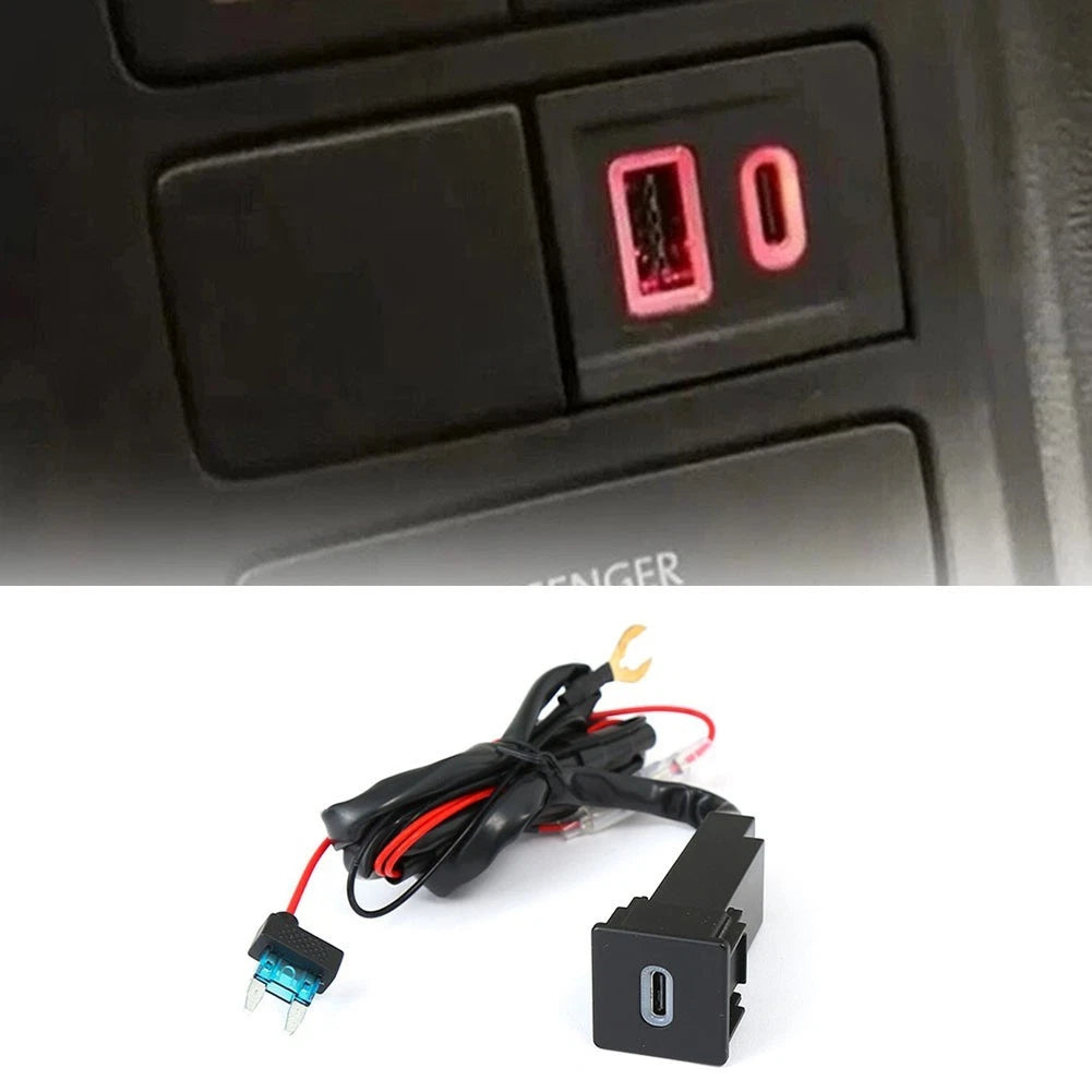 Car Charger Socket Type-C for D-Max T5 (2021–2023)