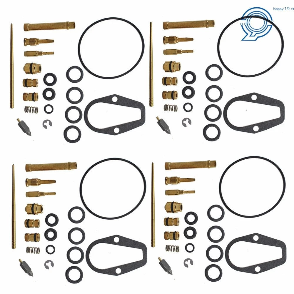 Set of 4 Carburetor Rebuild Kits for Honda CB550F CB550K (1974–1976)