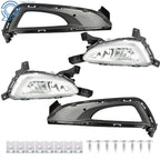 Set of 2 Front Bumper Fog Lights for Hyundai Tucson (2016–2018)