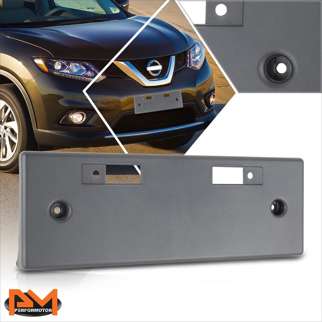 Tow Hook License Plate Mounting Bracket for Nissan Rogue (2014–2016)