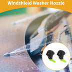 2 Pcs Front Windshield Washer Nozzle for Honda Odyssey (2018–2023) No.76810SZAA01