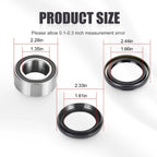 Rear Wheel Bearings & Seals Kit for Honda Rincon (2003–2005)