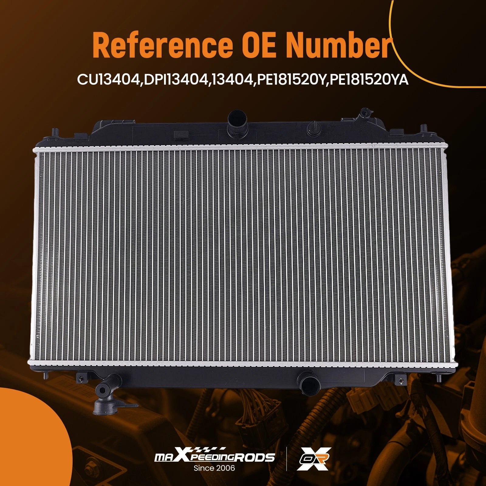 Aluminum Cooling Radiator for Mazda 3 (2014-2018)