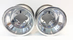 DWT Polished A5 9" Rear Wheels for Yamaha YFZ450 Banshee Raptor (2000–2023)