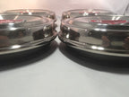 Polished Stainless Steel Hubcaps for 1967–1968 Mustang Torino GT