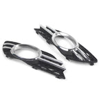 Front Fog Light Grill Cover Trim for Mercedes-Benz E320 E350 E550 (2007–2009)