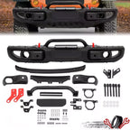 Front Bumper Steel for Jeep Wrangler JK (2007–2018) 10th Anniversary Style