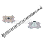 Rear Axle Shaft with Wheel Hub Nuts for Honda Recon 250 TRX250TM TRX250TE (1997–2024)