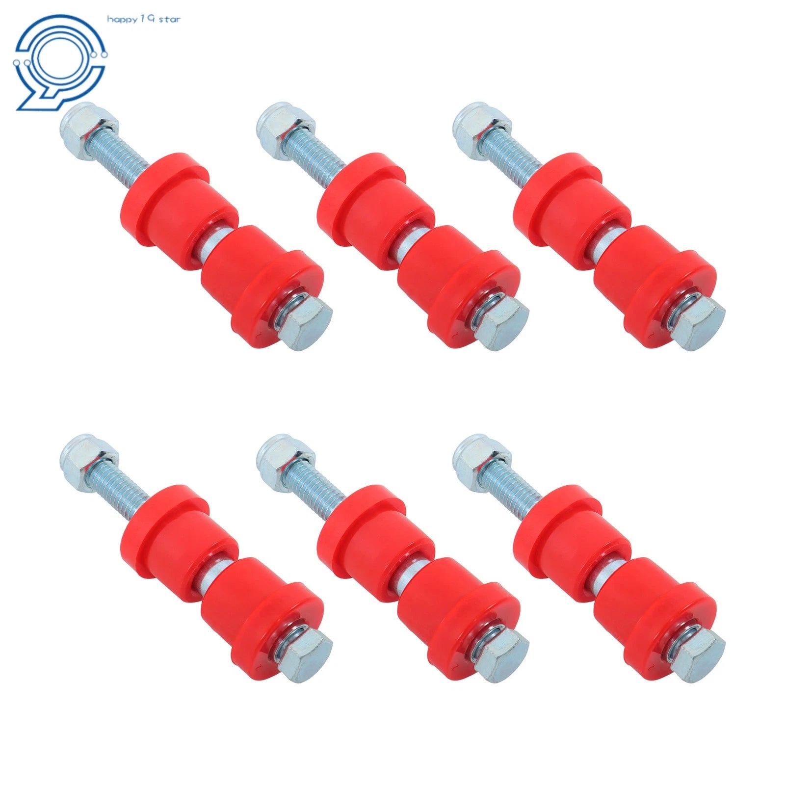 Spring Bushing Kit with Screw Nut for EZGO TXT (1994–Present) & Club Car DS (1981–Present)